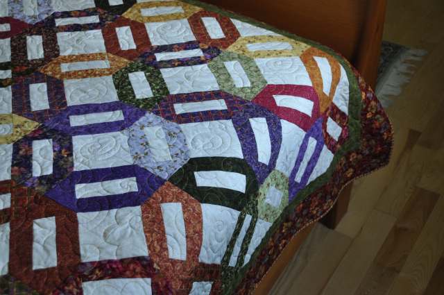 Closer look at the pattern and fabric colours.